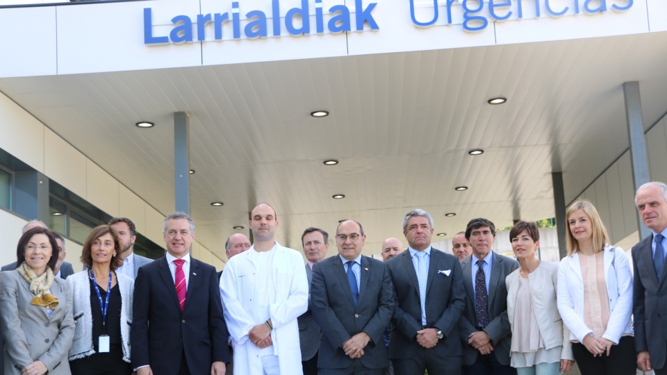 Urdulizko Ospitalearen larrialdiko zerbitzuaren inaugurazioa