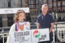 Berdintasunari buruzko ekitaldia. Inmaculada Boneta, Maitane Ipiñazar, Iñigo Urkullu