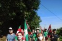 Zaldiaran, Ernio eta Serantesera igoera. Iñigo Urkullu, Bakartxo Tejeria, Leixuri Arrizabalaga